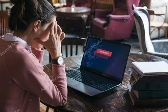 Hibabejelentés illusztráció